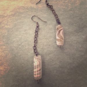 Glass bead earrings